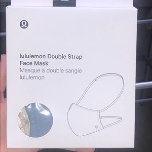 Lululemon double strap face mask